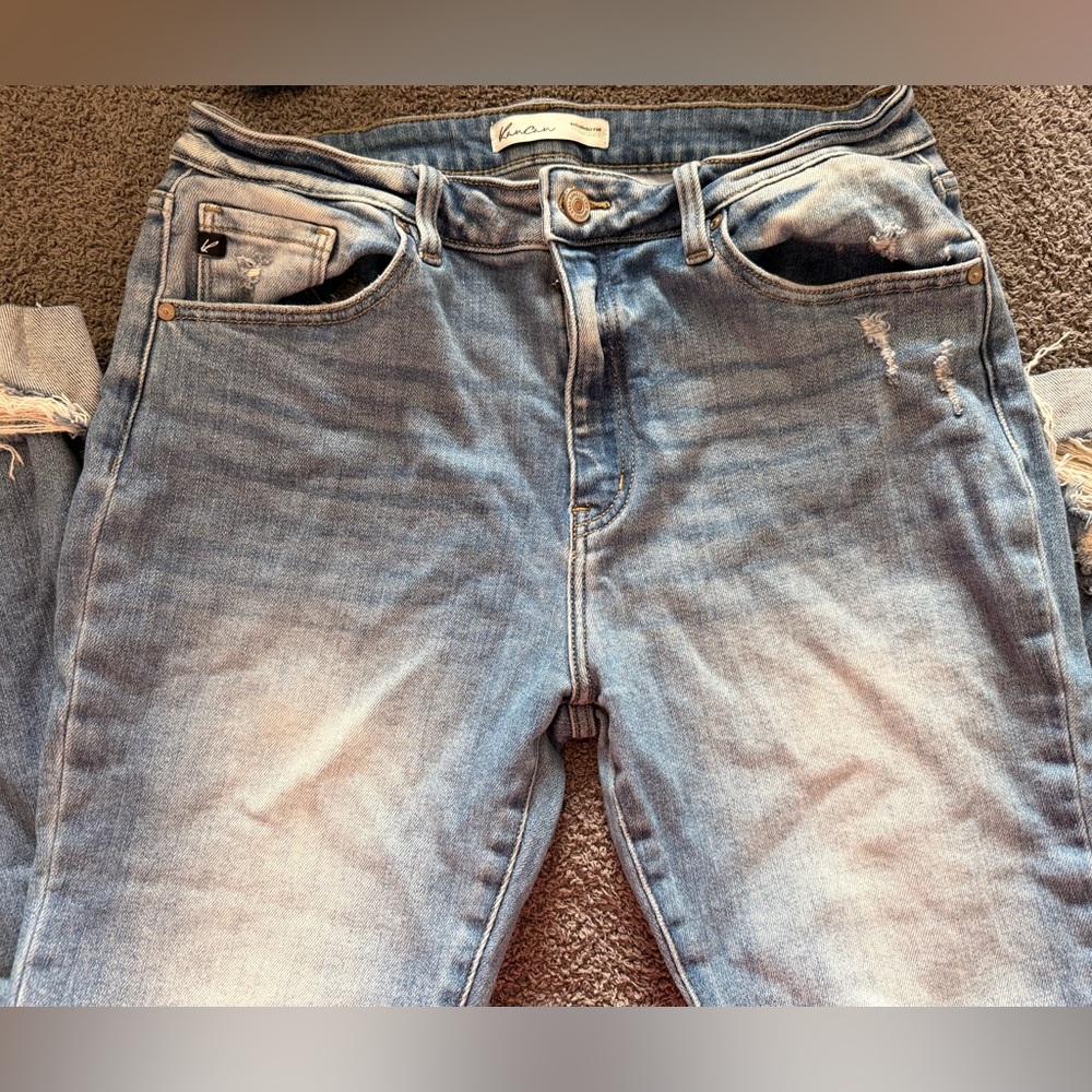 KanCan Light Blue Boyfriend Jeans